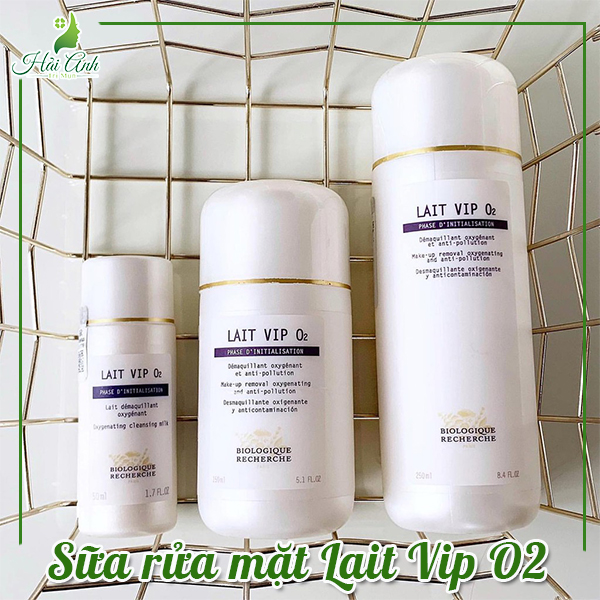 Sữa rửa mặt bừng sáng da Lait Vip O2 BR 250ml